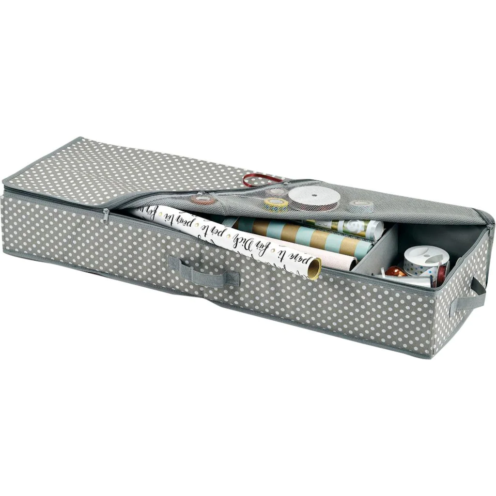 Zeller Present Aufbewahrungsbox, (Geschenkpapier-Organzier), aus Polyester
