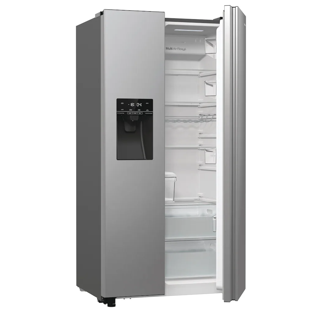 Hisense Side-by-Side ?RSIM535ACE?, Wasser-/Eisspender, NoFrost, mit Wassertank, Made in Europe