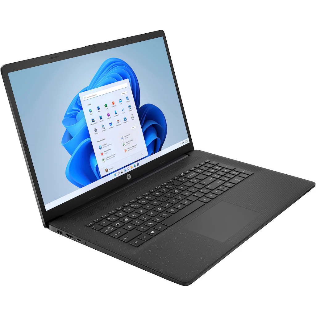 HP Notebook ?17-cp AMD?, 43,9 cm, / 17,3 Zoll, AMD, Ryzen 3, Radeon Graphics, 512 GB SSD