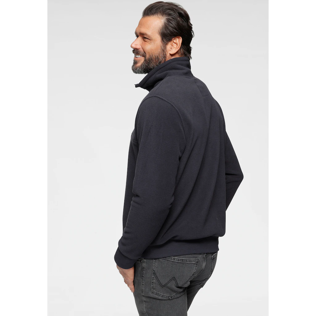 Man's World Fleecepullover, fÂ¨Â¹r die Â¨Â¹bergangszeit aus Fleece, schnelltrocknend