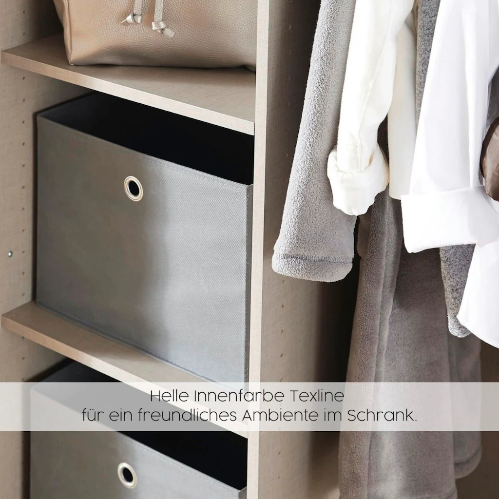 rauch DrehtÂ¨Â¹renschrank ?Kleiderschrank Schrank Garderobe AGORDO TOPSELLER Schlafzimmer?, (in zwei Griff-Farben mit Dekor- oder Hochglanzfront), durchdachte Innenausstattung, in 6 Breiten und 2 H?hen MADE IN GERMANY