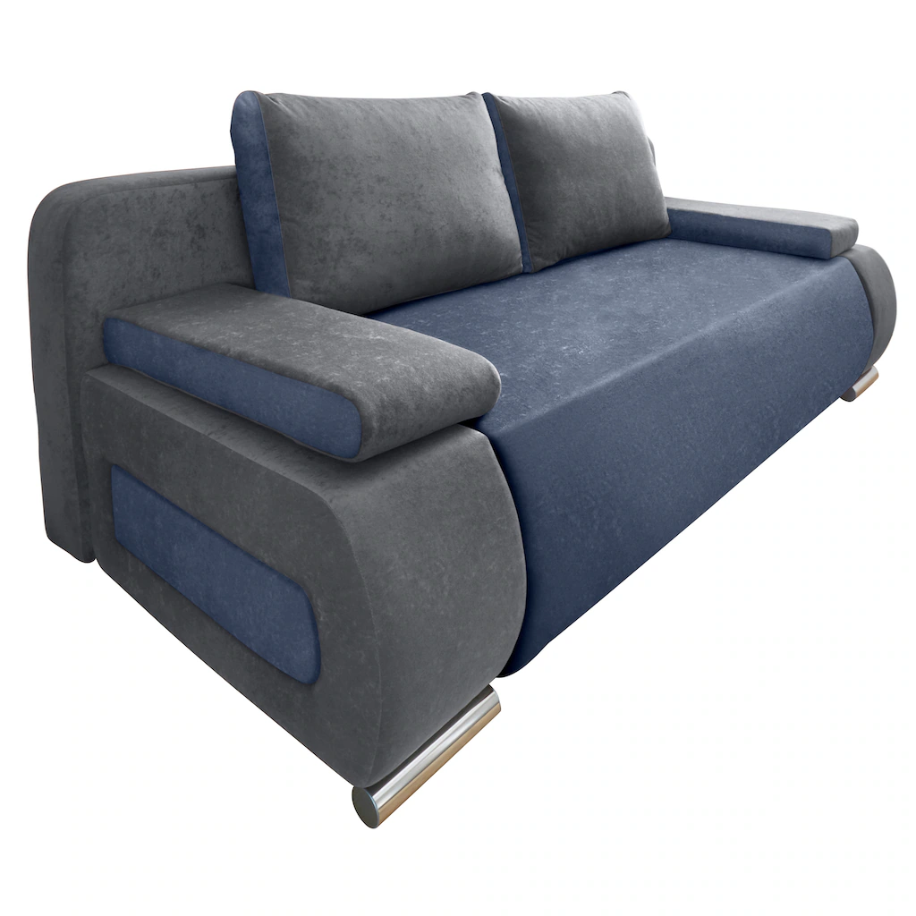 COLLECTION AB Schlafsofa ?Moritz?, mit Bettfunktion und Bettkasten, komfortabler Federkern