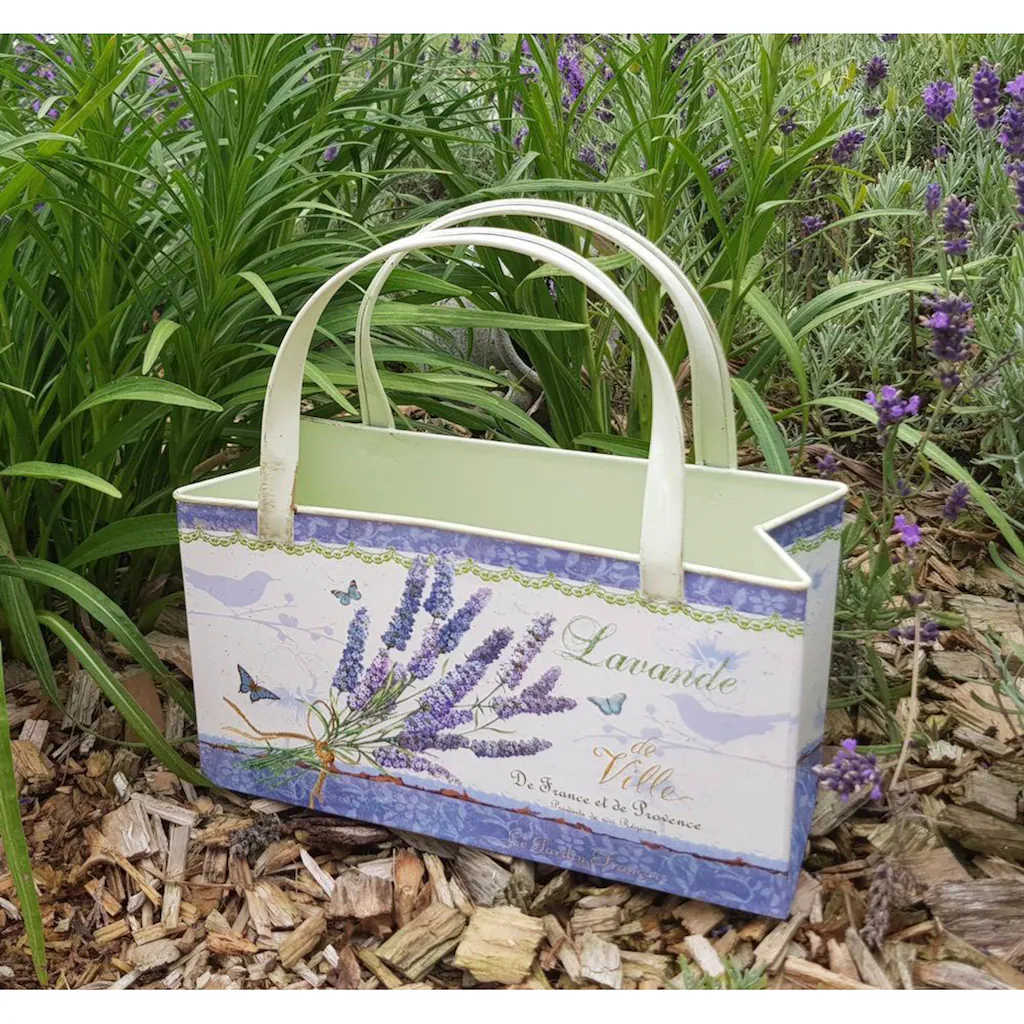 Ambiente Haus Â¨Â¹bertopf ?Lavendel - Tasche aus Metall?, (1 St.)