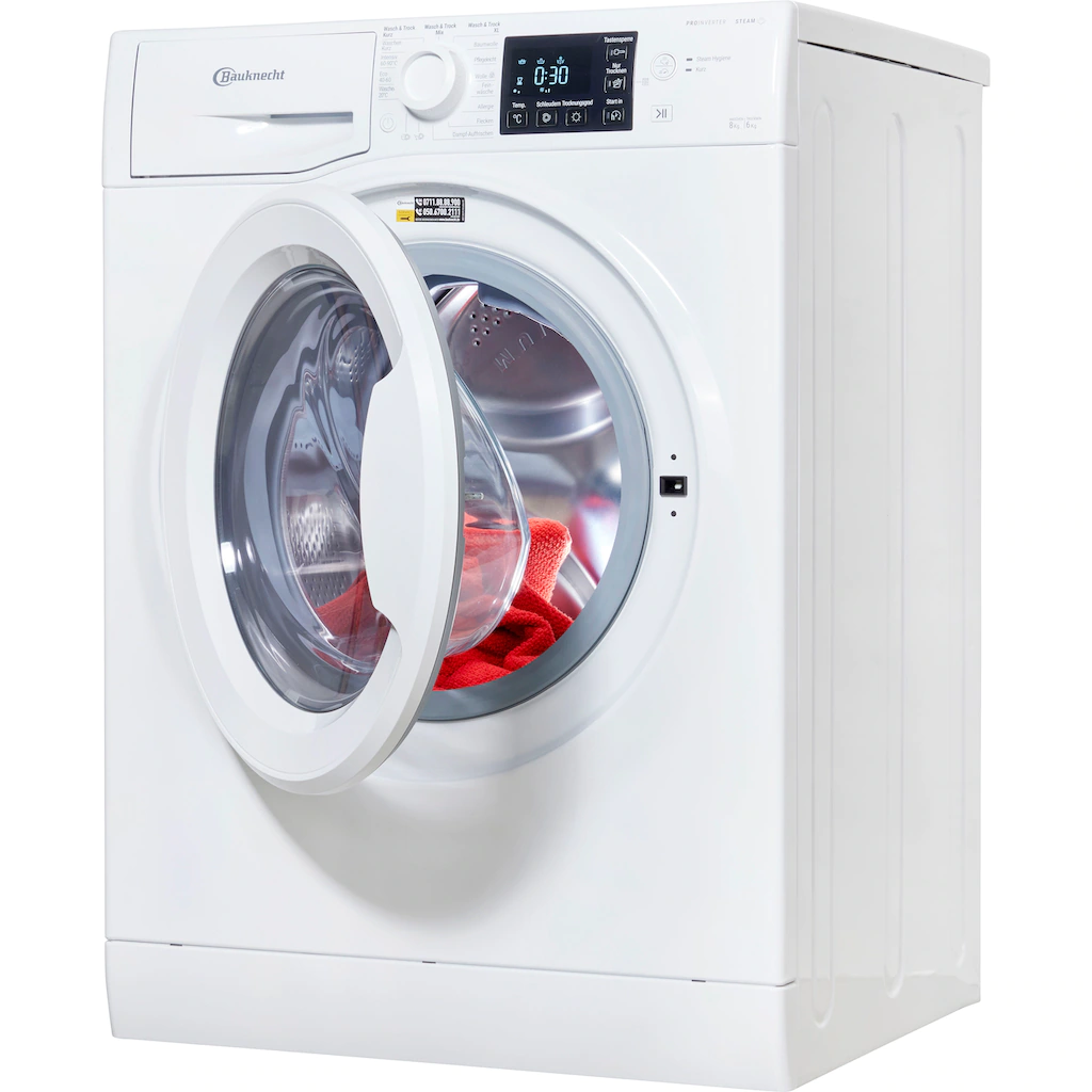BAUKNECHT Waschtrockner ?WT SUPER ECO 86 43 N?