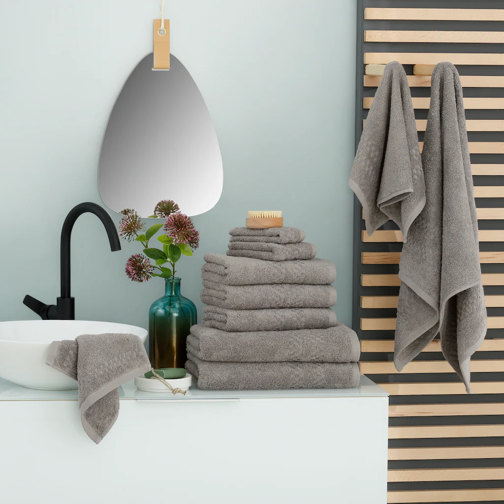 Home affaire Handtuch Set ?Regona, auch als 10 tlg Set, Serie, Premium HandtÂ¨Â¹cher, 500 gr/m2?, (10 St., 2 DuschtÂ¨Â¹cher 70 x 140 cm-4 HandtÂ¨Â¹cher 50 x 100 cm-2 G?stetÂ¨Â¹cher 30 x 50 cm-2 SeiftÂ¨Â¹cher 30 x 30 cm), 100% Baumwolle