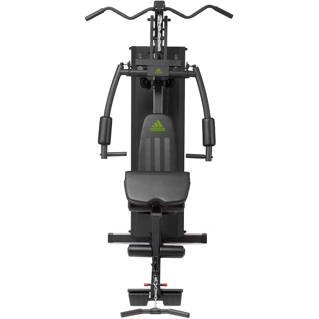 adidas Performance Kraftstation ?Home Gym?, 15 Gewichtsbl?cke, (Butterflystange, Latzug, Ruderfunktion und mehr), multifunktionale Fitnessstation, max. Trainingsgewicht 99,73 kg
