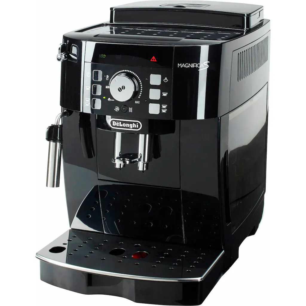De'Longhi Kaffeevollautomat ?Magnifica S ECAM 21.118.B?, Einfache Bedienung (Direktwahltasten) & Reinigung, Kegelmahlwerk