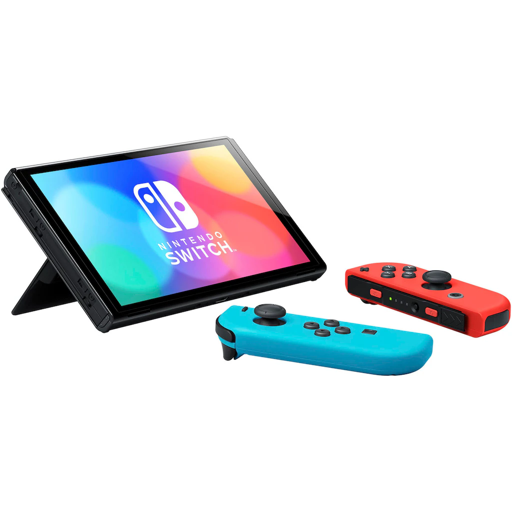 Nintendo Switch Spielekonsole ?OLED NEON Konsole r/b?
